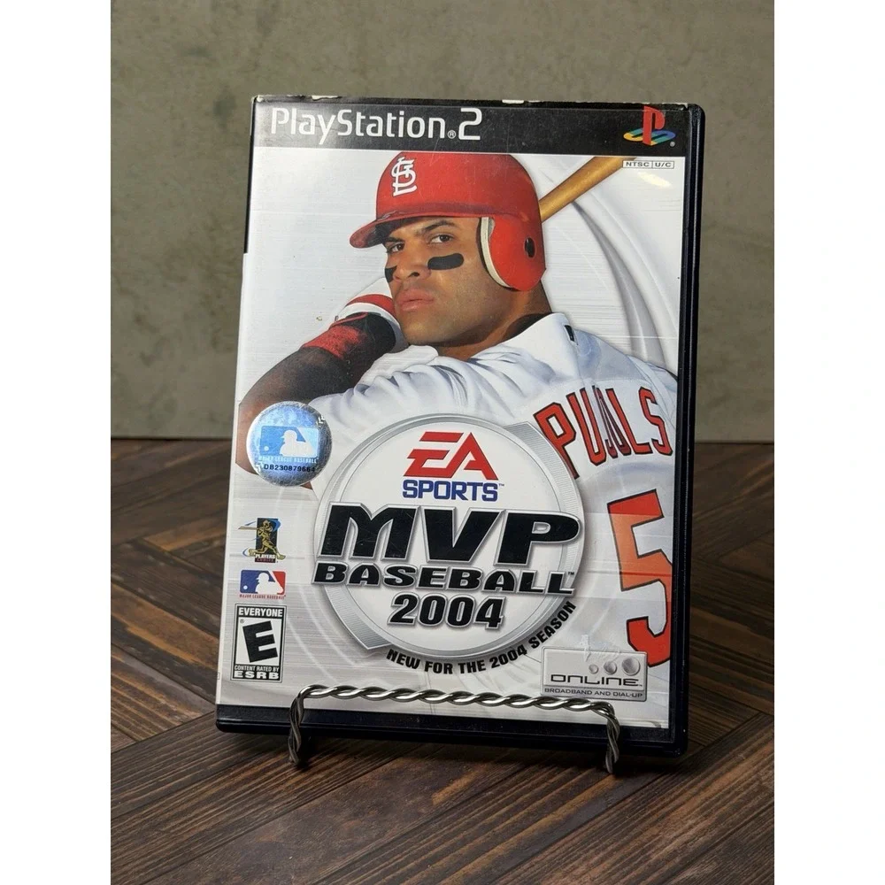 EA Sports MVP Baseball 2004 ~ Sony PlayStation 2 PS2 ~ CIB Complete w/ Manual